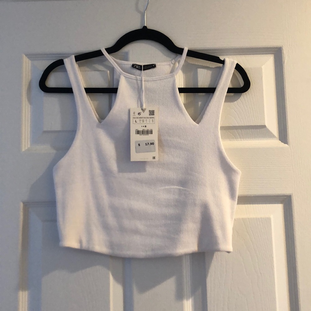 Zara Cut Out Tank Top
